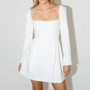 Odd Muse Pearl dress white